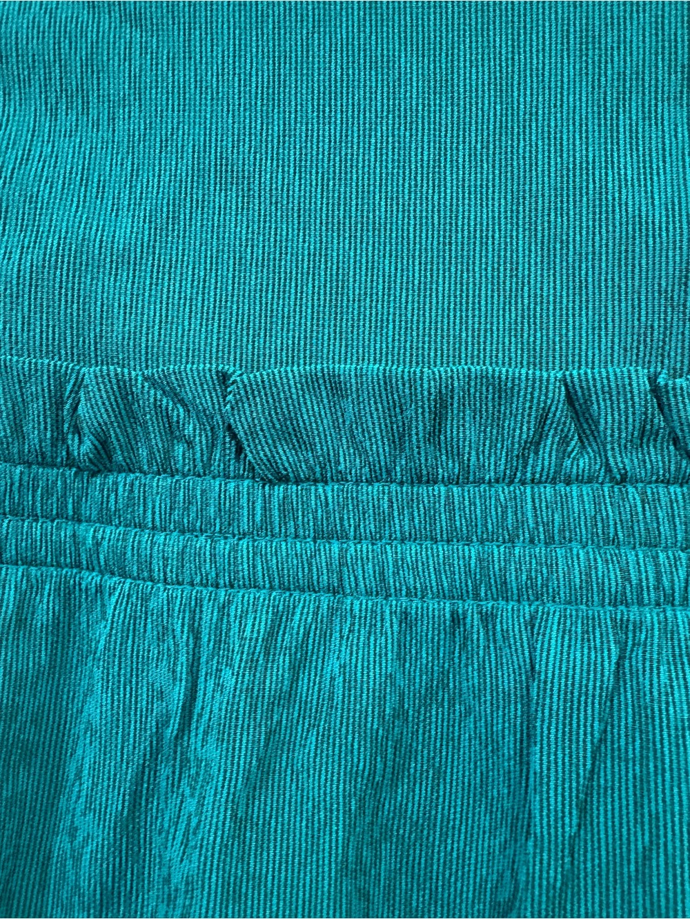 Athleta $99 NWT Echo Top Short Sleeve Button Up Teal Green XS P2P 19” L 21” - Picture 13 of 13